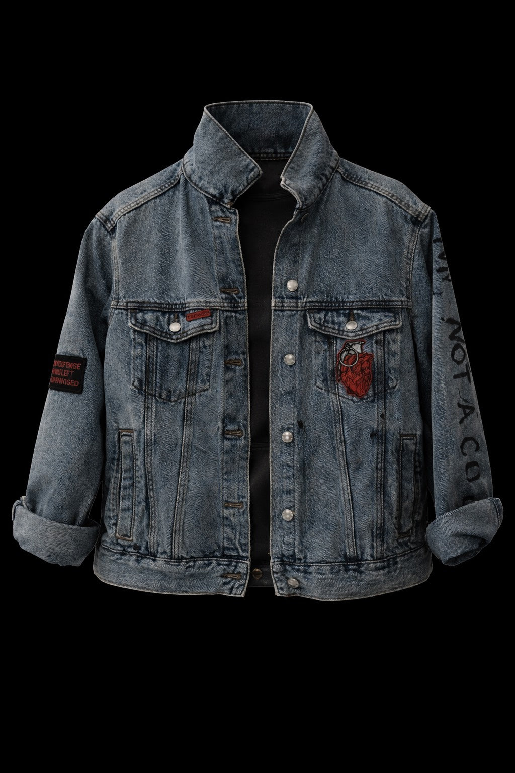 Statement Cowboy Jacket for Women – Normal People Scare Me ByLIST