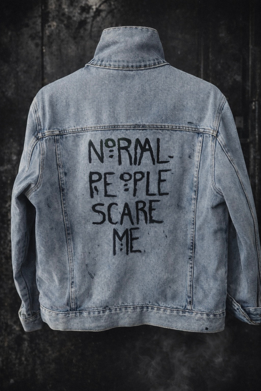 Statement Cowboy Jacket for Women – Normal People Scare Me ByLIST
